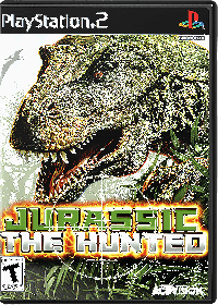Jurassic: The Hunted Playstation 2 US box art